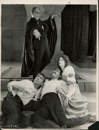 Vintage 1925 Phantom Of The Opera Lon Chaney 8x10 Photo Still Universal
