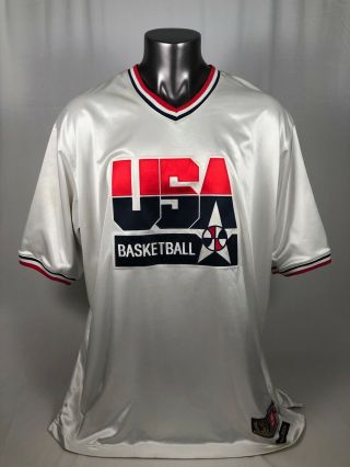 Michael Jordan Vintage 1992 Usa Dream Team Authentic Team Nike Shirt Adult 2xl