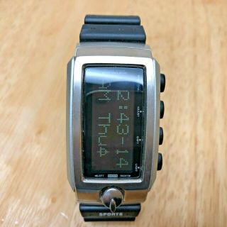 Rare Vintage Pulsar W440 - 4010 Secret Agent Digital Memo Watch Hours Battery 3