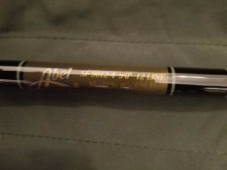 ABEL SF 9012 4PC 9 ' 0 12 LINE FLY ROD W/ CASE RARE 4