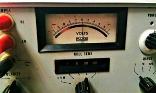 Vintage Fluke 1190 891A DC Differential Voltmeter 2