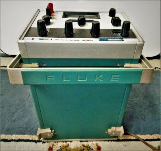 Vintage Fluke 1190 891A DC Differential Voltmeter 6