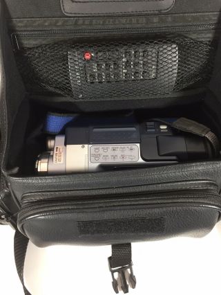 Vtg Sony Digital Video Camera Handycam Recorder DCR - TRV350 w/ Travel Bag 2