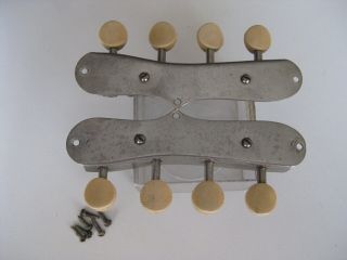 Vintage Martin Vega Mandolin Tuners Pegs Set For Project / Repair