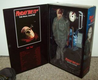 Jason Part 4 Exclusive Rare Sideshow 12 " Figure Friday The 13th Final Chapter Iv