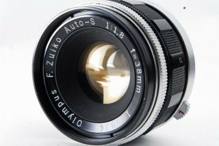 Rare N Olympus PEN FV 35mm SLR Film Camera W/F.  Zuiko 38mm f/1.  8 From Japan 11