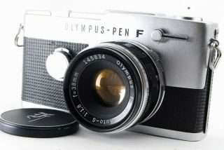 Rare N Olympus PEN FV 35mm SLR Film Camera W/F.  Zuiko 38mm f/1.  8 From Japan 2