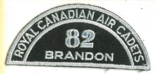 Modern Royal Canadian Air Cadet 82 Brandon Shoulder Flash