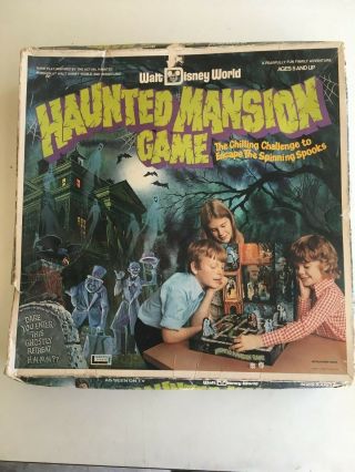 Vintage Disney Haunted Mansion Board Game - Lakeside - 1975