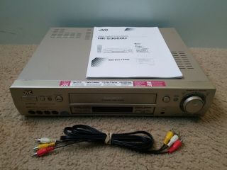 Rare Jvc Hr - S9600u S - Vhs Vcr Vhs Et Player Recorder & Cables