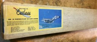 Vintage Sure Flight Products Cutlass Model Airplane Kit