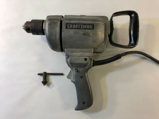 Vintage Craftsman Commercial 1/2 " Reversible Drill