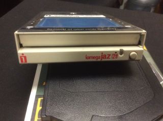 Vintage Iomega 2G JAZ Drive V2000SI Internal SCSI Drive W/2 removable disks 5