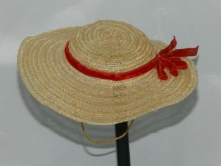 Vintage Madame Alexander Cissy Straw Hat 1955