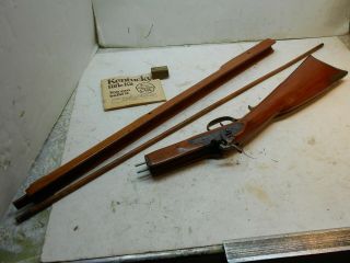 Cva Kentucky Rifle Kit Stock Ram Rod Rigger Guard Hammer Black Powder Parts