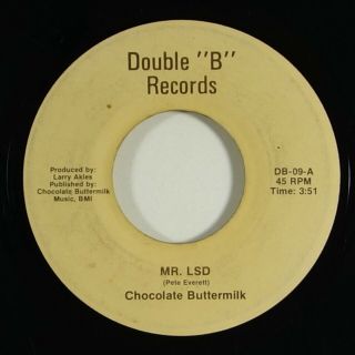 Chocolate Buttermilk Band " Mr.  Lsd " Rare Modern Soul 45 Double 