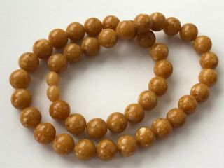 VINTAGE Baltic Amber Beads Necklace 31.  71 gr 6