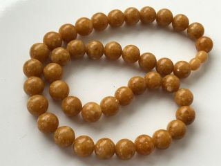 VINTAGE Baltic Amber Beads Necklace 31.  71 gr 7