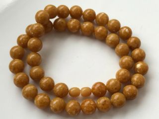 VINTAGE Baltic Amber Beads Necklace 31.  71 gr 8