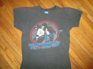 Vtg 1980 1981 Bruce Springsteen Concert T Shirt E Street Band River Tour Sm