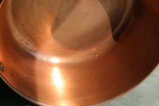 French Vintage Chef Copper Jam Confiture Preserve Pan 1.  8kg/4lbs Diam 37.  5/14.  8 