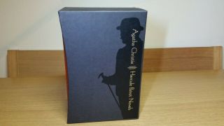 FOLIO SOCIETY Agatha Christie Hercule Poirot NOVELS 4 volume set - RARE 2