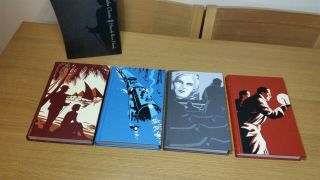 FOLIO SOCIETY Agatha Christie Hercule Poirot NOVELS 4 volume set - RARE 5