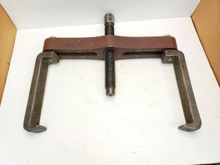 Rare Large Heavy Duty Mechanical Puller Long 2 Jaw,  18 " Spread Large Reach