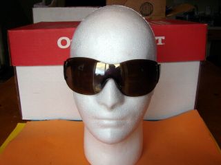 Vintage Maui Jim Mj - 514 - 23 Kula Polarized Shield Sunglasses - Great Shape