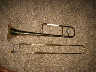 Vintage 1965 Conn " Director " 14h Trombone W/original Case Usa -