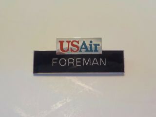 Rare Vintage Us Air Foreman Badge Balfour Baggage Handler U.  S.