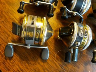 11 Vintage Zebco Reels - 7 