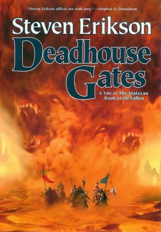Steven Erikson Deadhouse Gates Hardcover Book 1st Ed 1st Print Rare