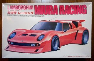 Fujimi 1/20 Model Kit ■ Lamborghini Miura Racing ■ Vintage & Rare Model Kit