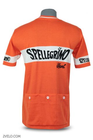 S.  Pellegrino vintage wool jersey,  never worn XL 2