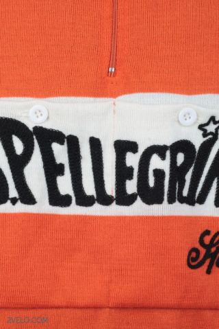 S.  Pellegrino vintage wool jersey,  never worn XL 3
