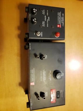 Vintage General Radio Power Supply Type 1203 - B & Unit Amplifier Type 1206 - B