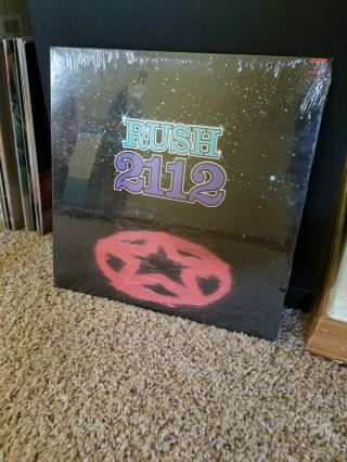 Rush - 2112 Lp Record Prog Psych Rock Vintage Rare No Cut Out No Barcode