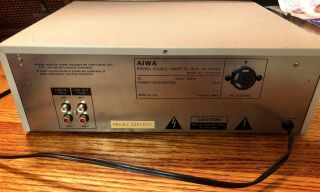 Aiwa AD - WX110 Stereo Double Cassette Deck Vintage GREAT 5