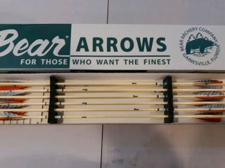 Vintage (polar Express) 40/45 Rose City Archery Full Dozen Wood Arrows.