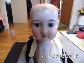 Antique German Bisque Head Doll Armand Marseille 390 24 G/1 25 " Fully Jointed