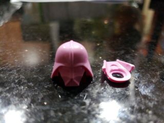 Authentic Lego Prototype Darth Vader Pink Helmet Rare
