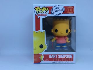 Bart Simpson 03 Funko Pop The Simpsons Vaulted Retired Rare 2011 Htf