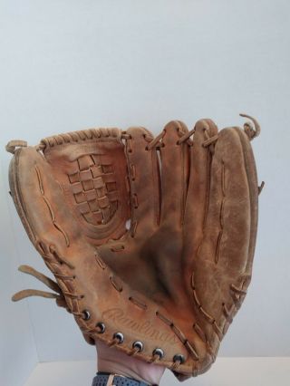 Vtg Rawlings Hoh50bf Baseball Glove Rht 12 " Heart Of The Hide Gold Fastback Usa
