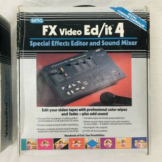 VTG Bundle Sima FX Video Edit 4 & Video Pro Magic (Special Effects/Sound Mixer) 4