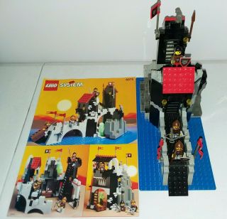 Lego Vintage Castle 6075 Wolfpack Tower From 1992 100 Complete W/ Instructions