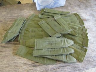 Wwii Us Army Combat Suspender Or Back Pack Strap Pad 1945 Kroehler Nos (s290)