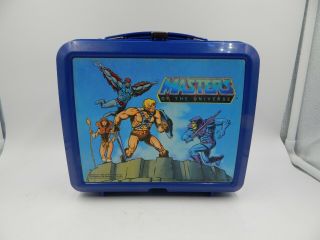 Masters Of The Universe 1983 Lunch Box And Thermos Vintage He Man Aladdin