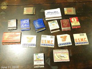 World War Two Era Matchbooks