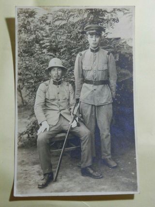 Ww2 Japanese Army Picture Of The South Front Where I Covered A Tropical Hat.  Good